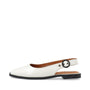 CASDIANA PATENT SLINGBACK - Off White