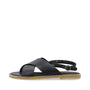 CASGITTA CROSS SANDAL - Black