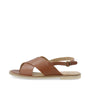 CASGITTA CROSS SANDAL - Cognac