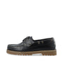 CASLENA BOAT SHOE - Black